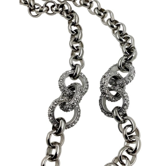 Coldwater Creek Accented Chain Necklace, 35.5 in, Grunge Style, Trendy, Gift - Picture 8 of 13